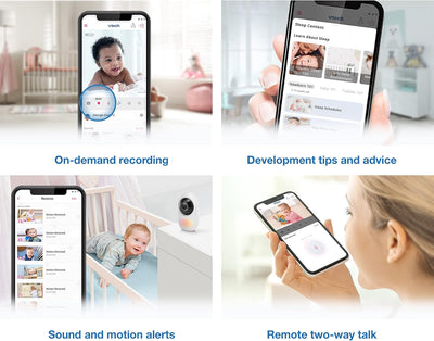 Vtech - Smart Wi-fi 1080 HD Video Monitor With Remote Access