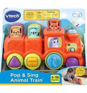 Vtech Pop & Sing Animal Train
