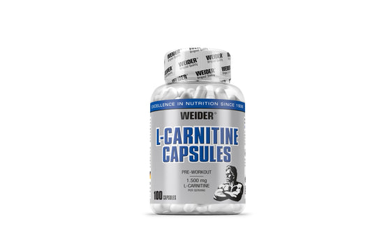 Weider L- Carnitine Capsules 100 Capsules