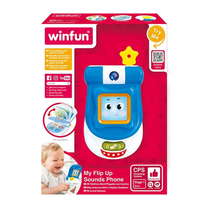 WinFun My Flip Up Sounds Phone