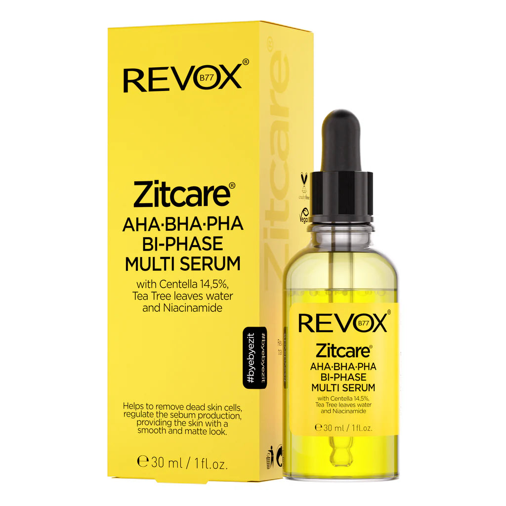 Revox Zitcare AHA BHA PHA Bi-Phase Multi Serum