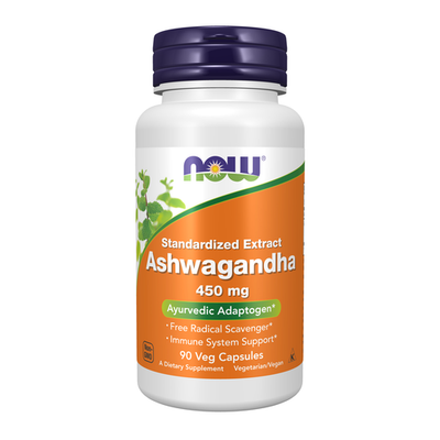 Now Ashwagandha 450 mg 90 Capsules