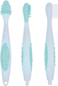 Bebeconfort Set Of 3Toothbrushes + Bag