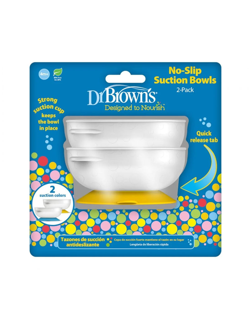 Dr. Brown’s No-Slip Suction Bowls