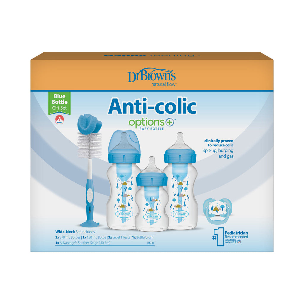 Dr Brown's Anti-Colic Options+ Bottles Gift Set - Familialist