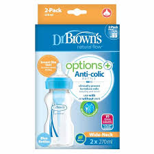 Dr Brown's Bottle Wide-Neck Options+ Pack of 2 - Familialist