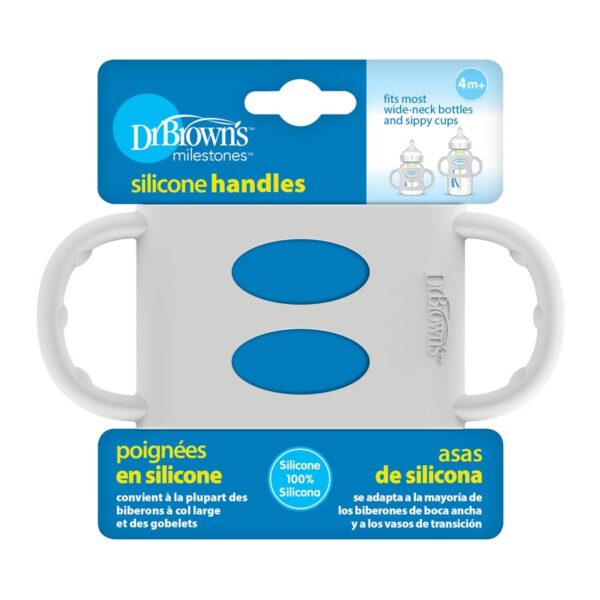 Dr Brown's Bottles Silicone Handles 4m+ - Familialist