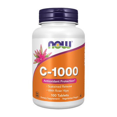 Now C 1000 With Rose Hip SR 100 Tablets