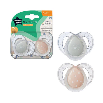 Tommee Tippee Soother Night Time 6- 18m
