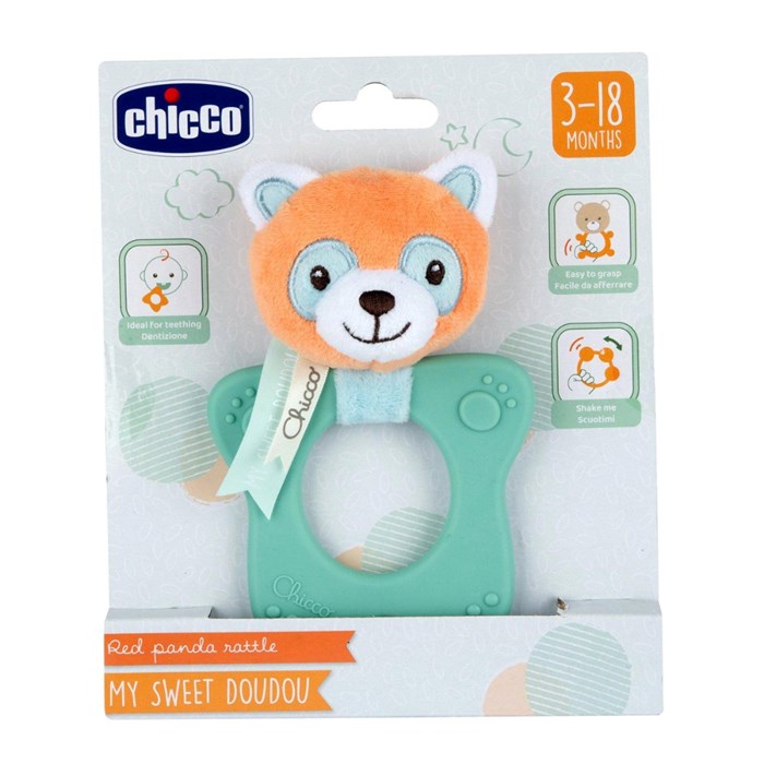 Chicco Red Panda Rattle (3-18 m)
