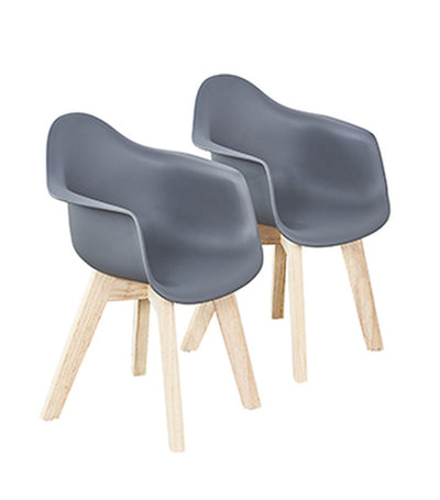 Miila Children Chair Comfortable Nursery Seating - White