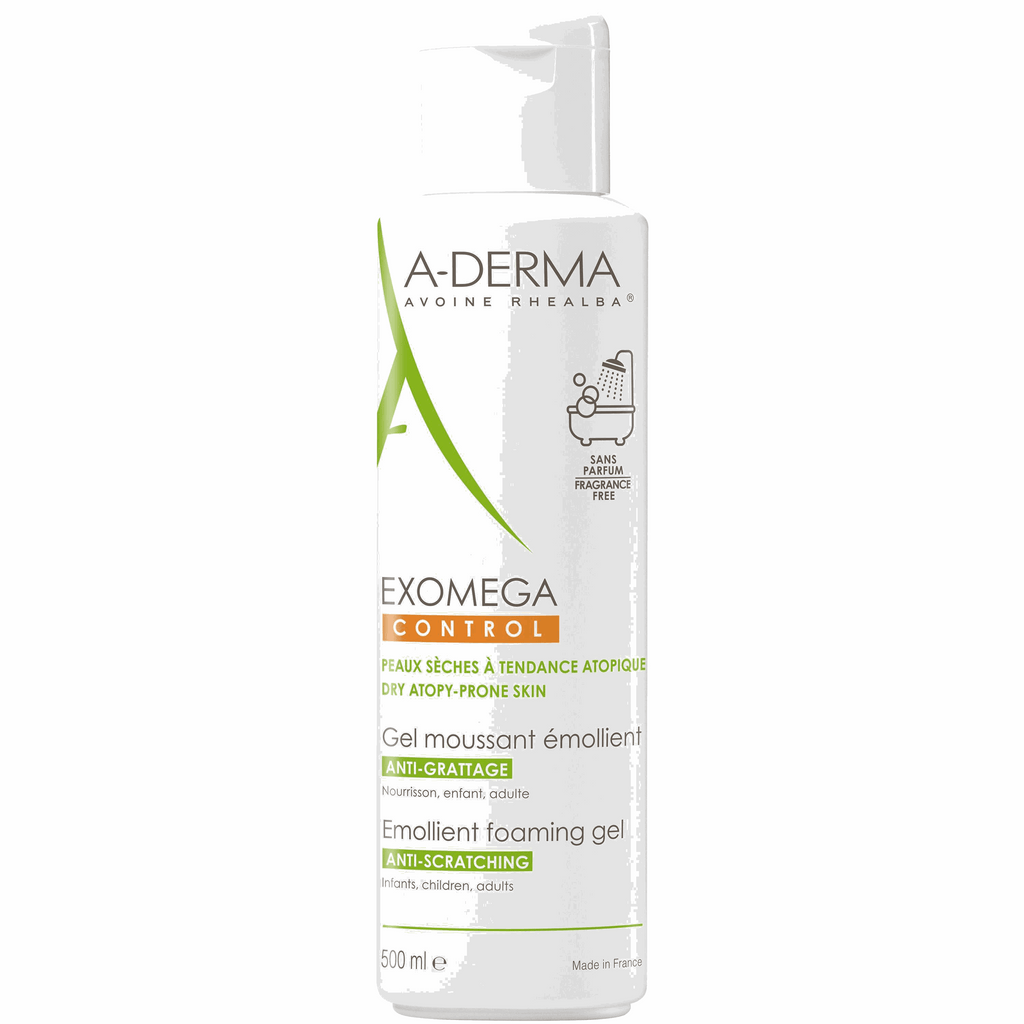 Aderma Exomega Control Emollient Foaming Gel