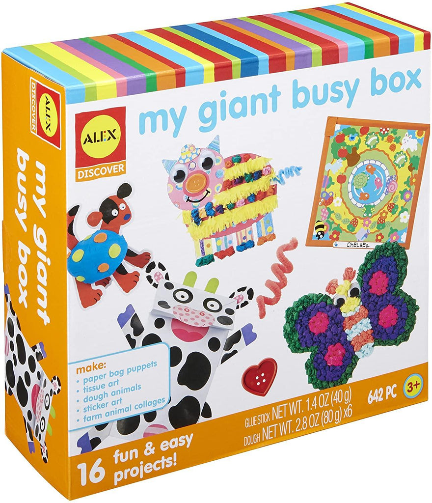 ALEX Toys My Giant Busy Box Craft Kit Kids Art and Craft Activity - FamiliaList