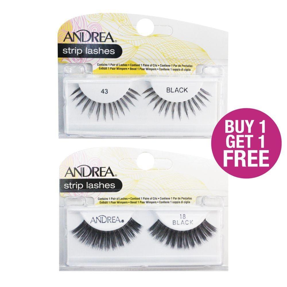 Andrea Lash Strip Mod Black Pack Of 2