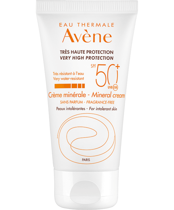 Avene Cream Mineral Peaux Intolerante SPF 50+ - FamiliaList