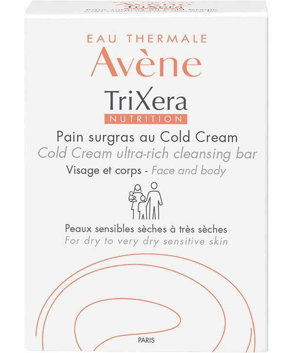 Avene Trixera Nutrition Cold Cream Ultra-Rich Cleansing Bar - FamiliaList