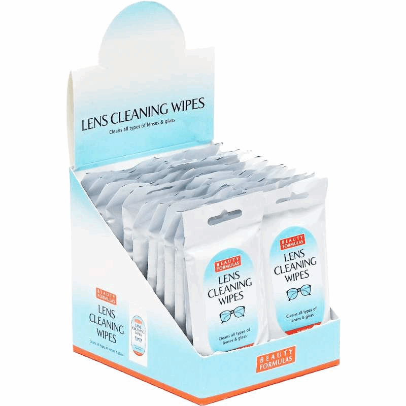 Beauty Formulas Lens Cleaning Wipes - FamiliaList