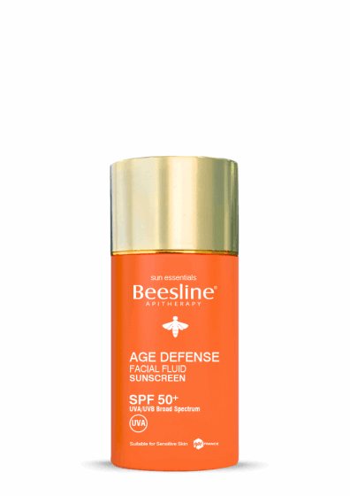 Beesline Age Defense Facial Fluid Sunscreen Spf50+ 40Ml - FamiliaList
