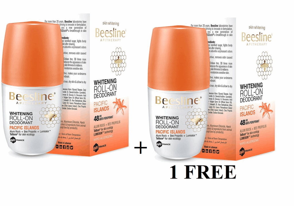 Beesline Whitening Deodorant Roll-On - Pacific Island Buy 1 Get1 For Free - FamiliaList