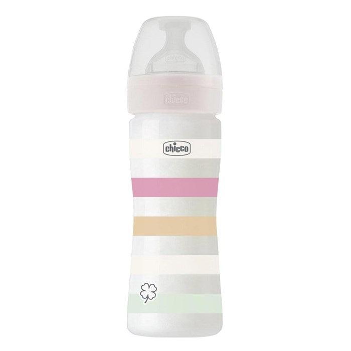 Chicco Well-Being Plastic Bottle Medium Flow - FamiliaList