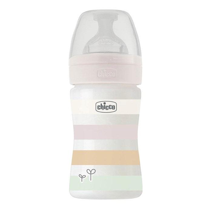 Chicco Well-Being Plastic Bottle Slow Flow - FamiliaList