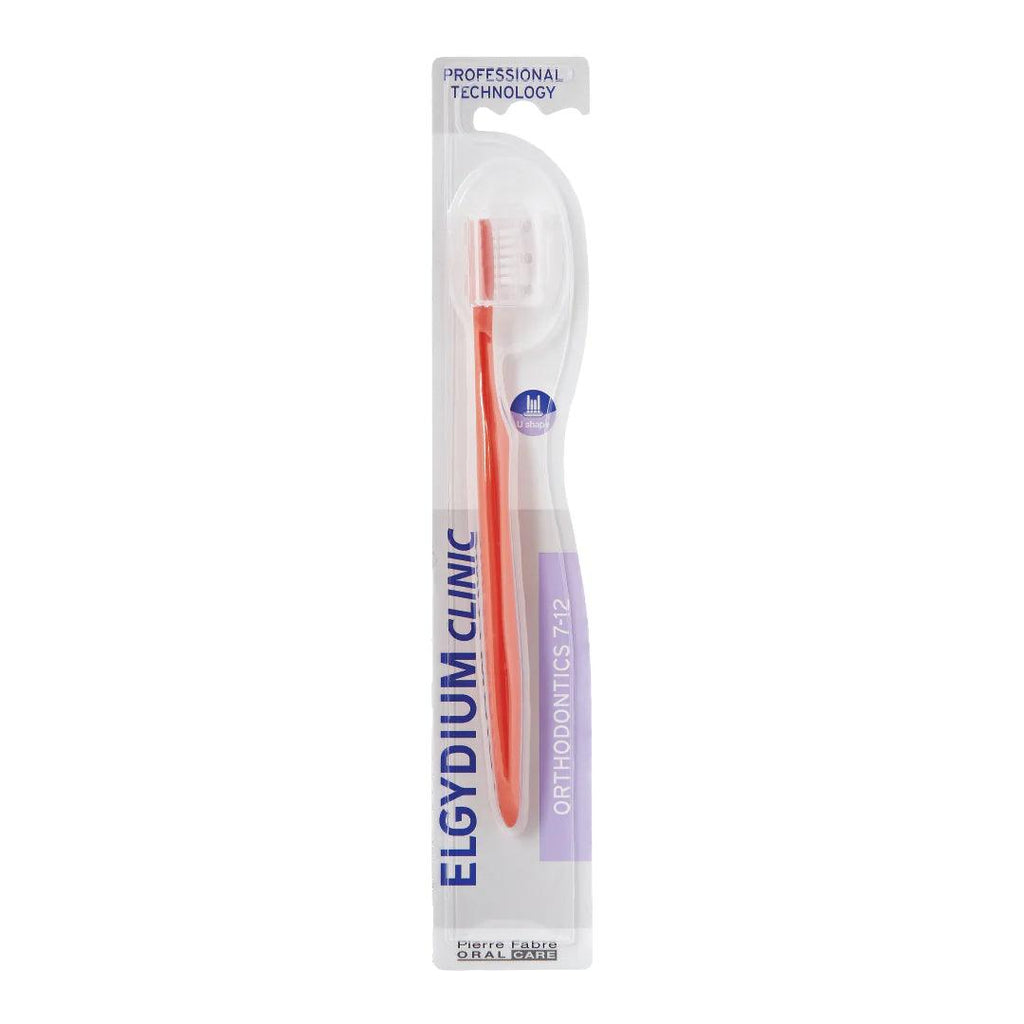 Elgydium Clinic Orthodontics Toothbrush Ages 7 To 12 - FamiliaList