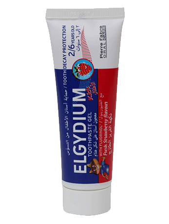 Elgydium Kids Fresh Strawberry Toothpaste Ages 2 To 6 - FamiliaList