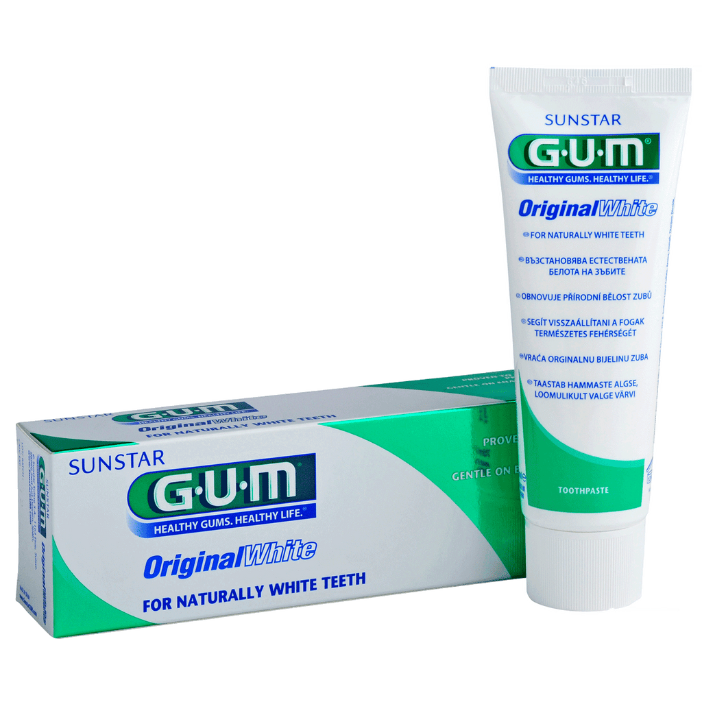 GUM Original White Toothpaste - FamiliaList