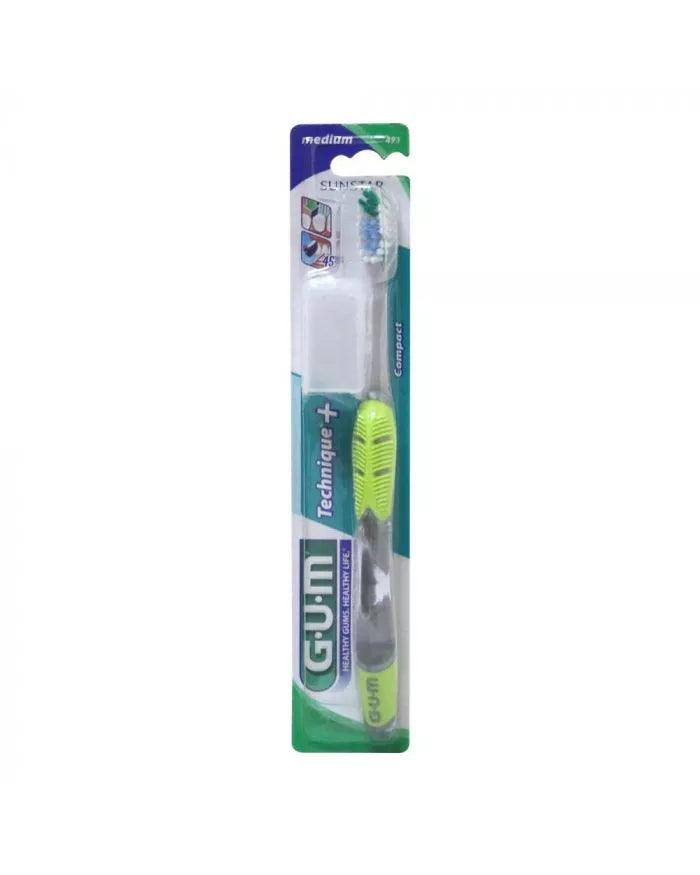 GUM Technique Medium Compact Head Toothbrush - FamiliaList