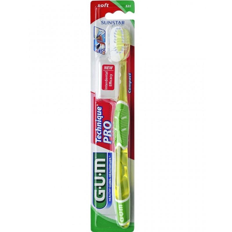 GUM Technique Pro Compact Soft Toothbrush - FamiliaList