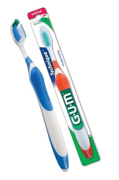 GUM Technique Soft Full Head Toothbrush - FamiliaList