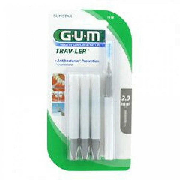 GUM Trav-Ler  Cylindrical Interdental brushes