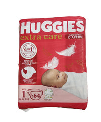 Huggies N.1 (up to 5Kg) 64Pieces - FamiliaList