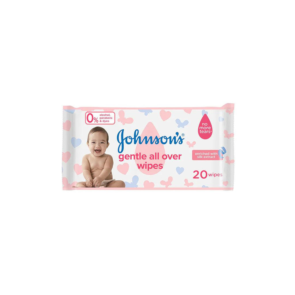 Johnson's Wipes Gentle All Over 20's - FamiliaList