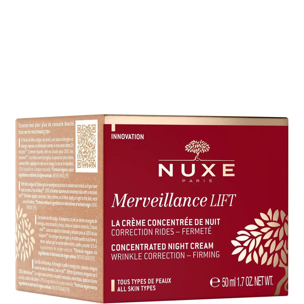Nuxe Merveillance Night Cream - FamiliaList