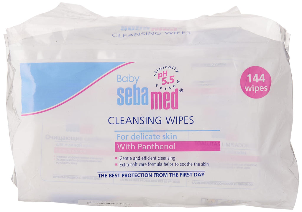 Sebamed Baby Wet Wipes 2*72 - Duo Pack- - FamiliaList