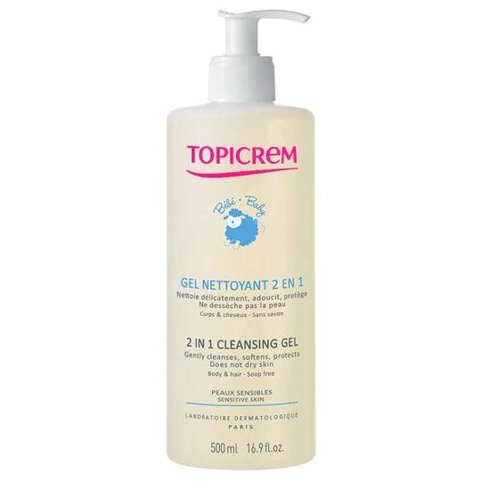Topicrem Baby Cleansing Gel 2 in 1 - FamiliaList