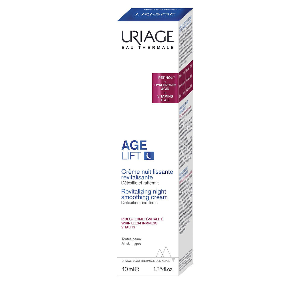 Uriage Age Lift Night Smoothing Cream - FamiliaList