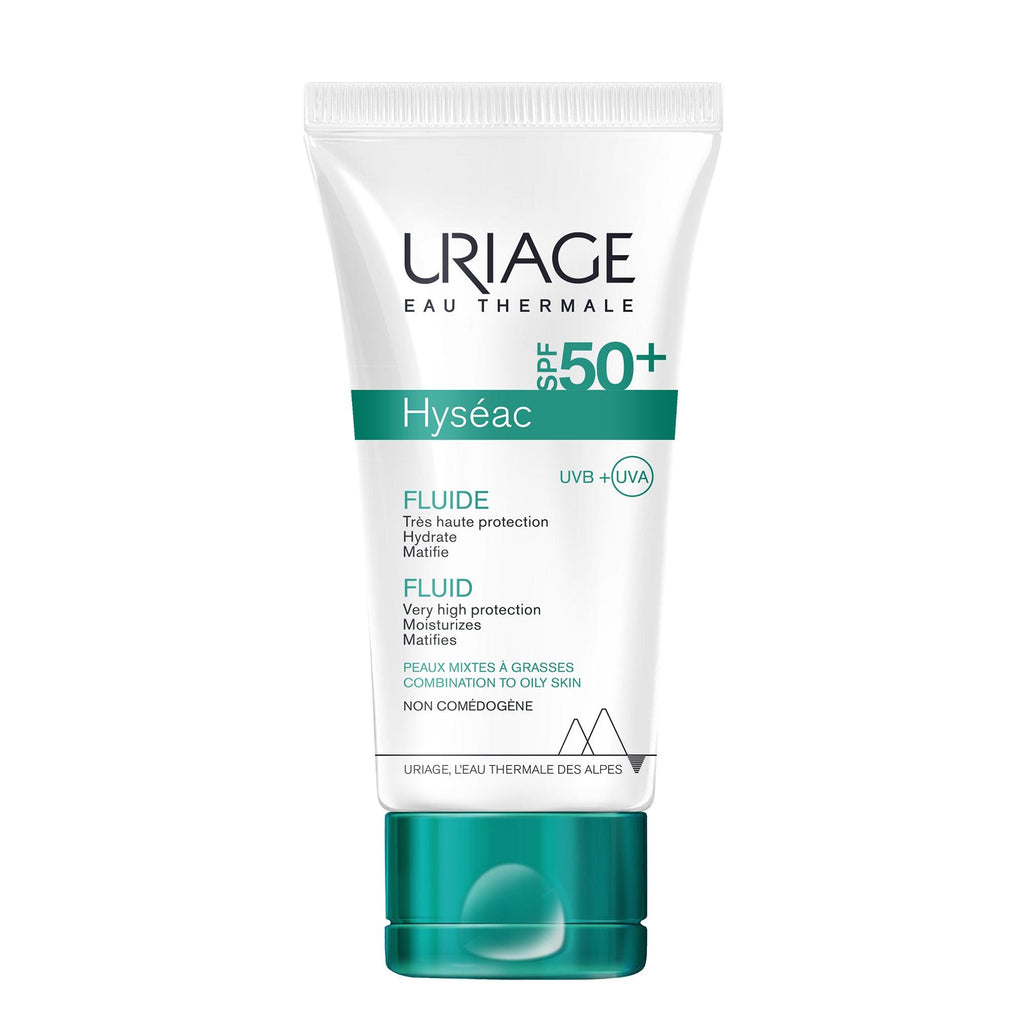 Uriage Hyseac Fluid Spf50+Oil Free - FamiliaList