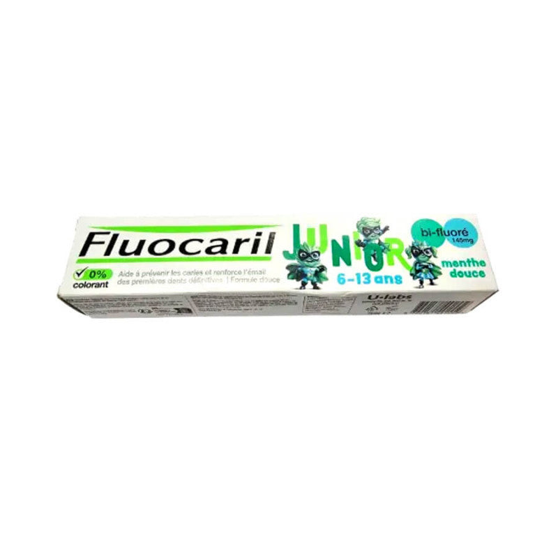 Fluocaril Toothpaste Junior Mint 6 to 12 years 75ml