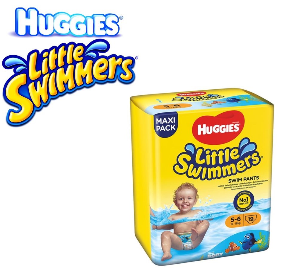 Huggies Little Swimmers N.5/6 (12-18Kg) 19Pieces