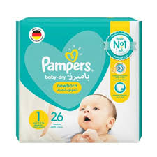 Pampers 1 (2-5Kg) 26Diapers