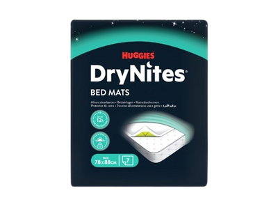 DryNites Bed Mats (78*88cm) 7 Pieces