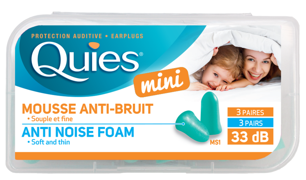 Quies Anti-Noise Foam Mini EarPlugs (Children)