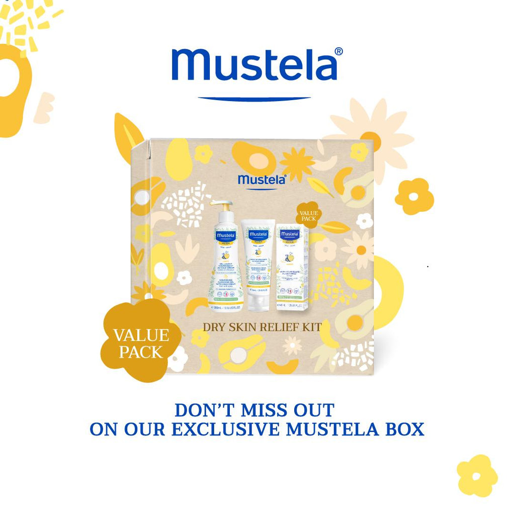 Mustela Dry Skin Relief Kit