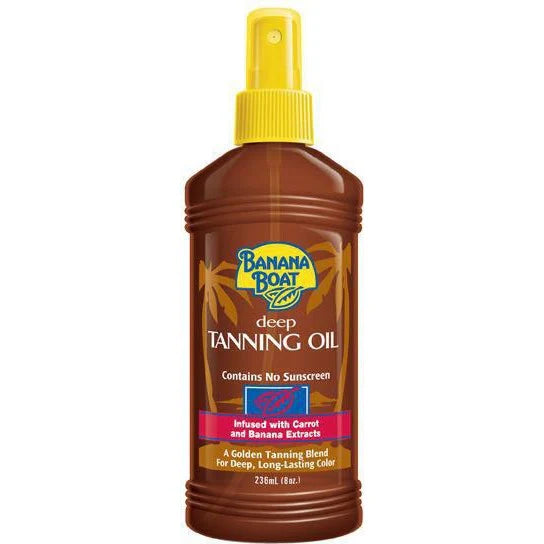 Banana Boat Deep Tanning Oil Without SPF