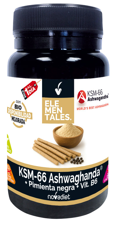 Novadiet KSM-66 Ashwagandha 600 mg 30 Tablets