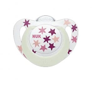 Nuk Soother Star Night 6-18 M