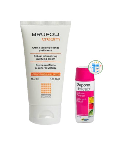 Brufoli Cream Buy one and Get Sapone Delicato Cleanser For Free
