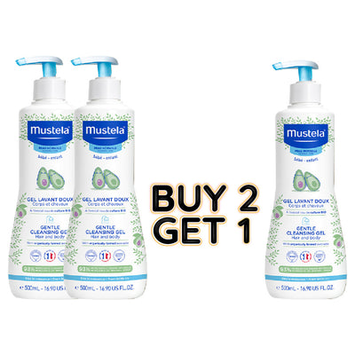 Mustela Gel Lavant 500ml Buy 2 Get 1 For Free